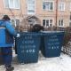 В Ливнах устанавливают контейнеры для сбора сухого мусора